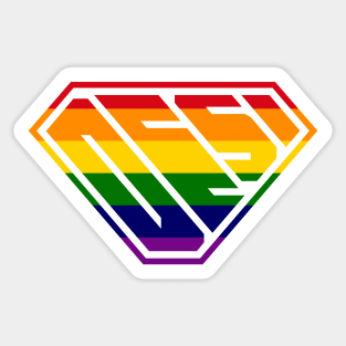 Desi SuperEmpowered (Rainbow) Sticker